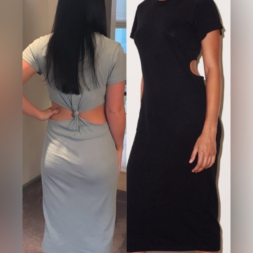 LNA cutout dress
